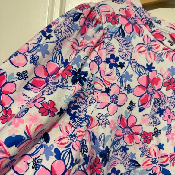 Lilly Pulitzer Floral Sweatshirt - Pink and Blue party like a lobstar xl - Picture 5 of 7